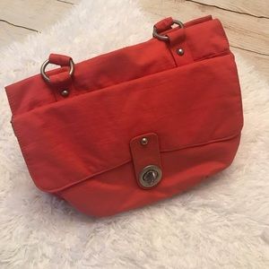 Coral Baggallini Purse Crossbody